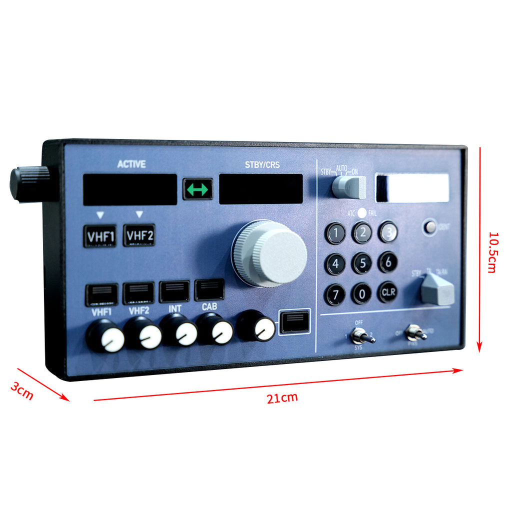 A105 V3.2 A32X統合パネル RMP/ATC/ACP多機能一体型 MSFS対応 フライトシム機器