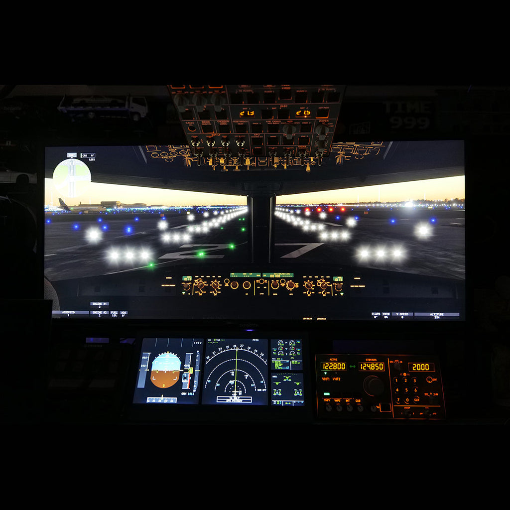 A105 V3.2 A32X統合パネル RMP/ATC/ACP多機能一体型 MSFS対応 フライトシム機器