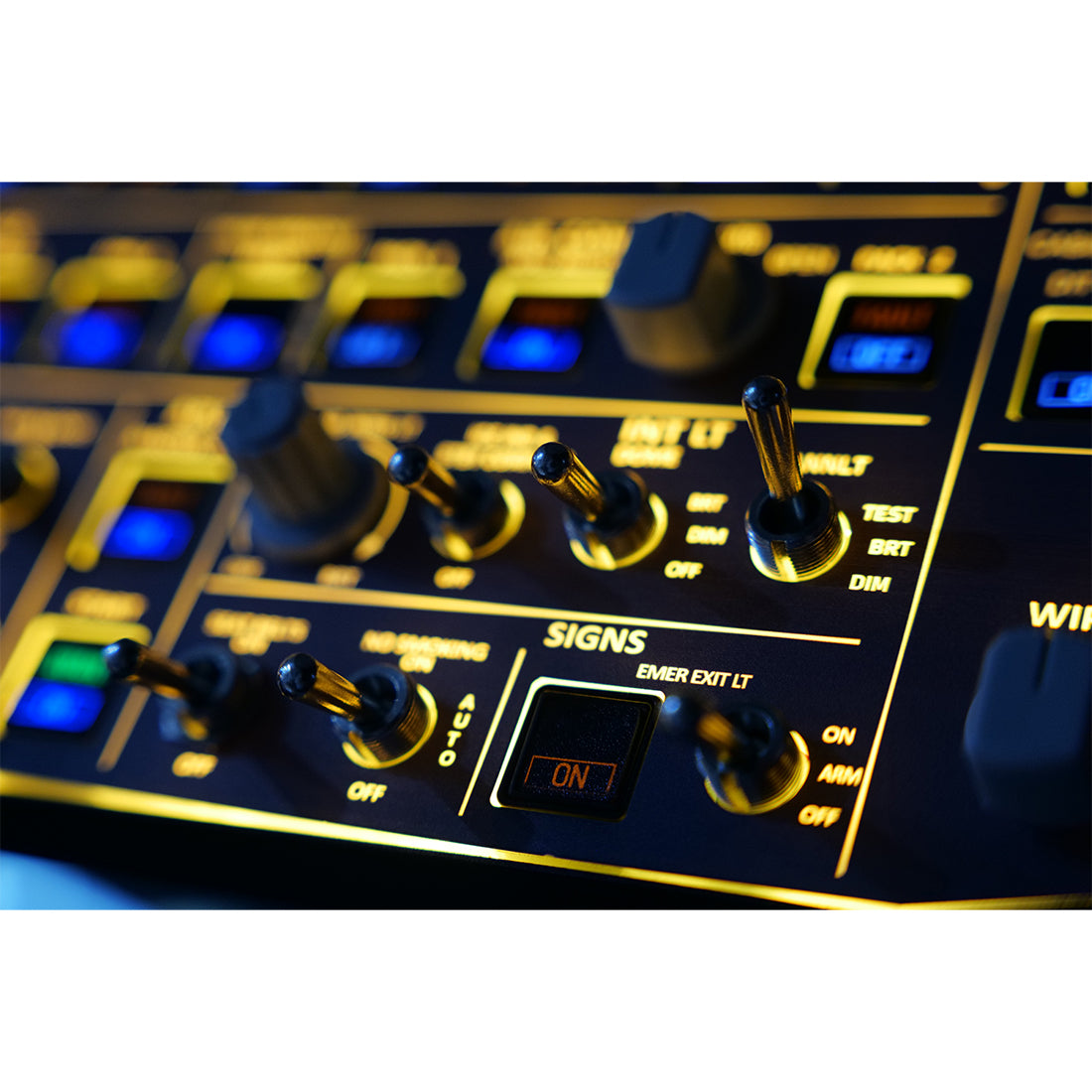 （Pre-order）💥A107Pro V4.0 A32Xオーバーヘッドパネル 4mmアクリル デュアルドライバー デュアル給電 フライトシム