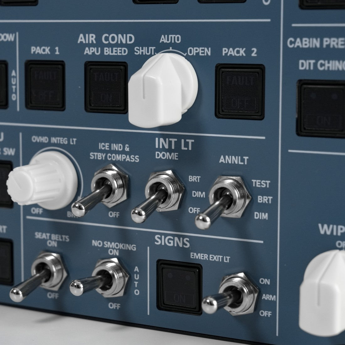 （Pre-order）💥A107Pro V4.0 A32Xオーバーヘッドパネル 4mmアクリル デュアルドライバー デュアル給電 フライトシム
