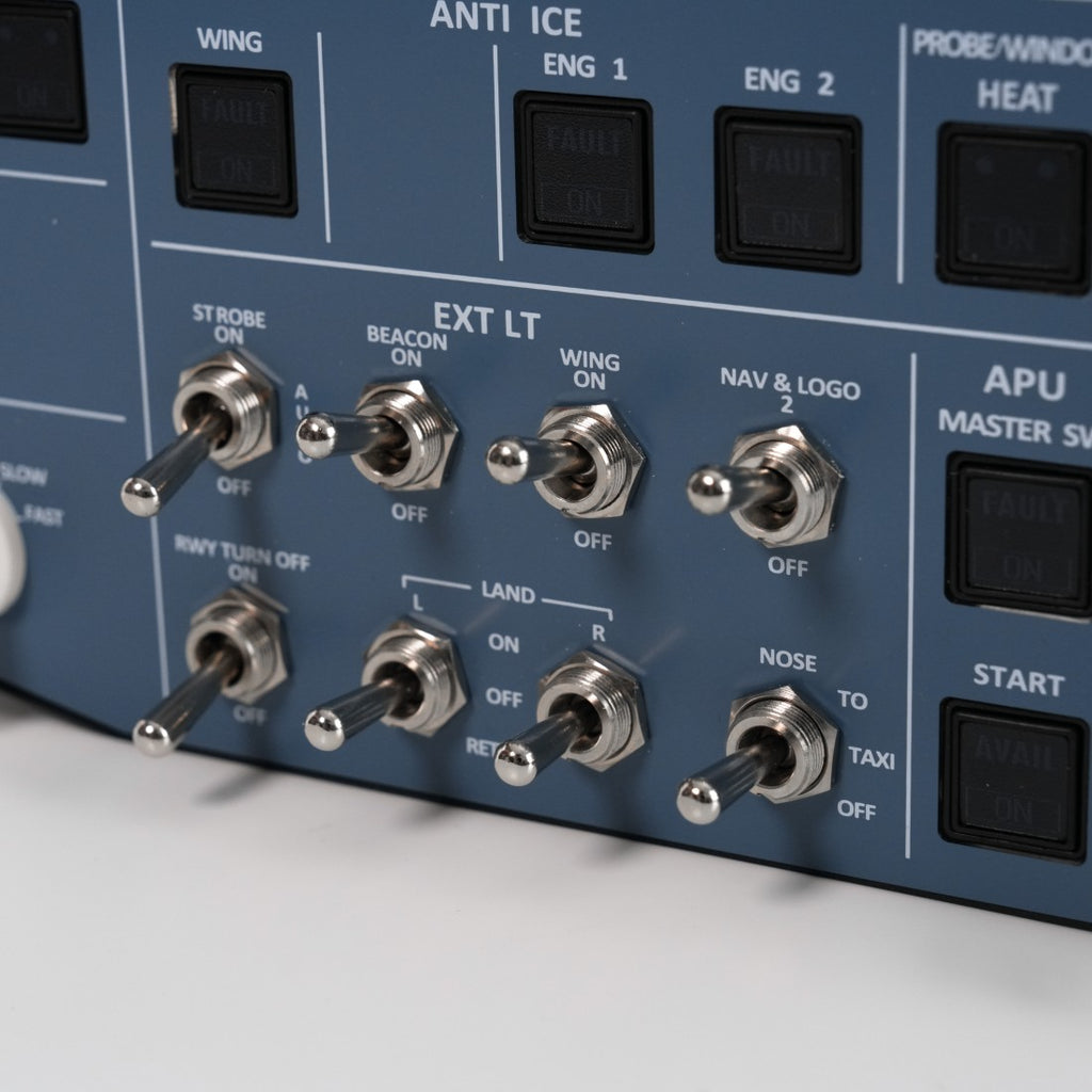 （Pre-order）💥A107Pro V4.0 A32Xオーバーヘッドパネル 4mmアクリル デュアルドライバー デュアル給電 フライトシム