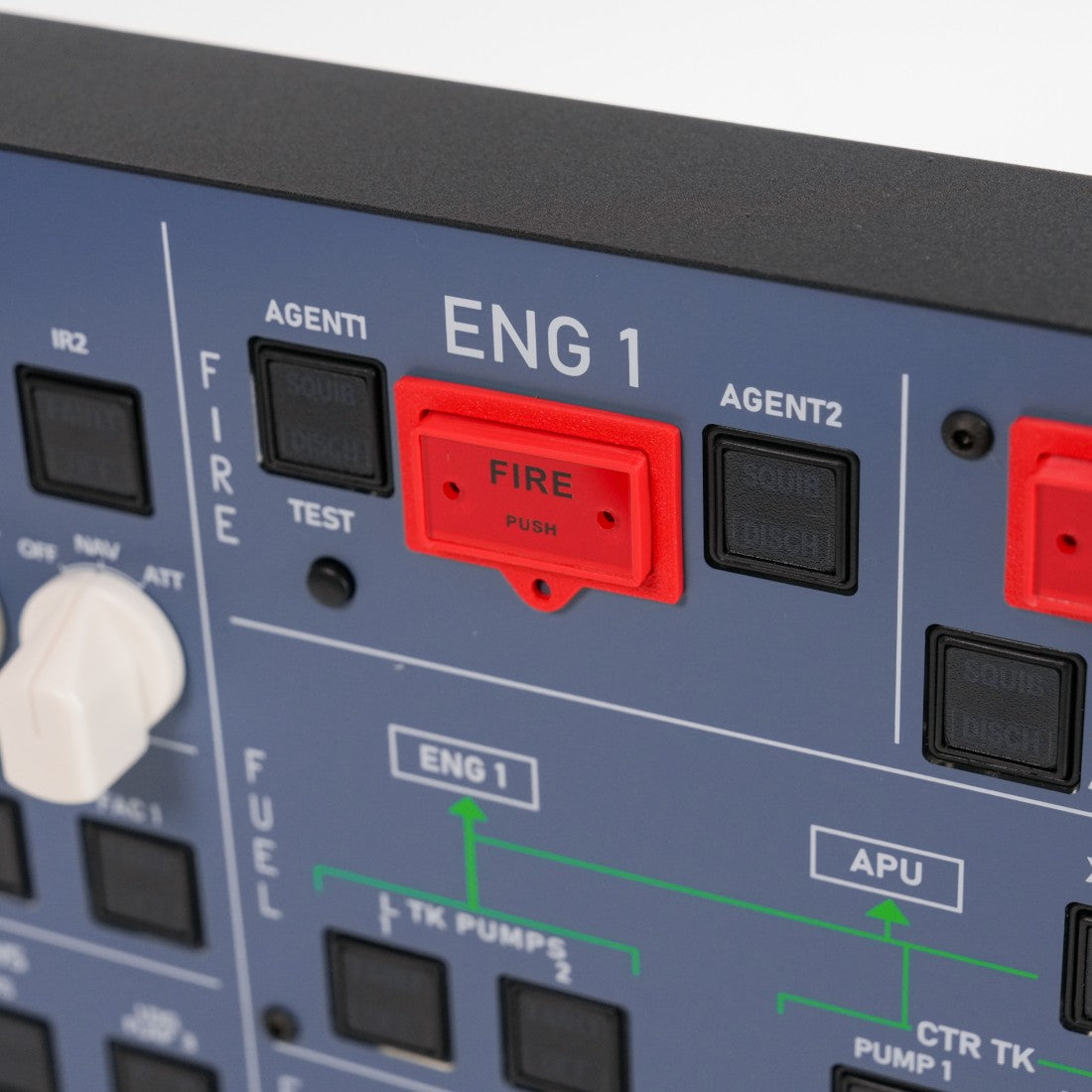 （Pre-order）💥A107Pro V4.0 A32Xオーバーヘッドパネル 4mmアクリル デュアルドライバー デュアル給電 フライトシム