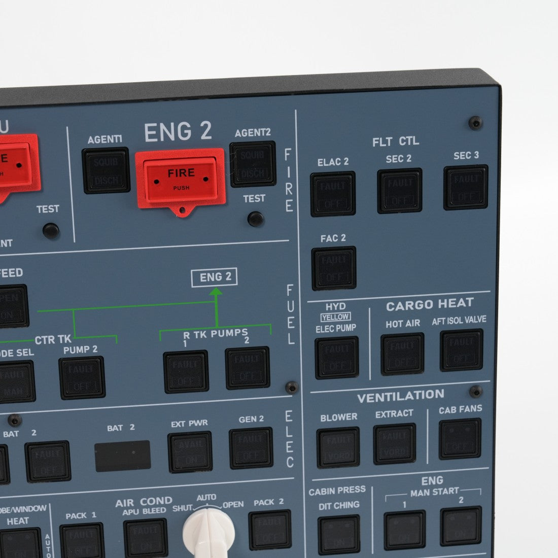 （Pre-order）💥A107Pro V4.0 A32Xオーバーヘッドパネル 4mmアクリル デュアルドライバー デュアル給電 フライトシム