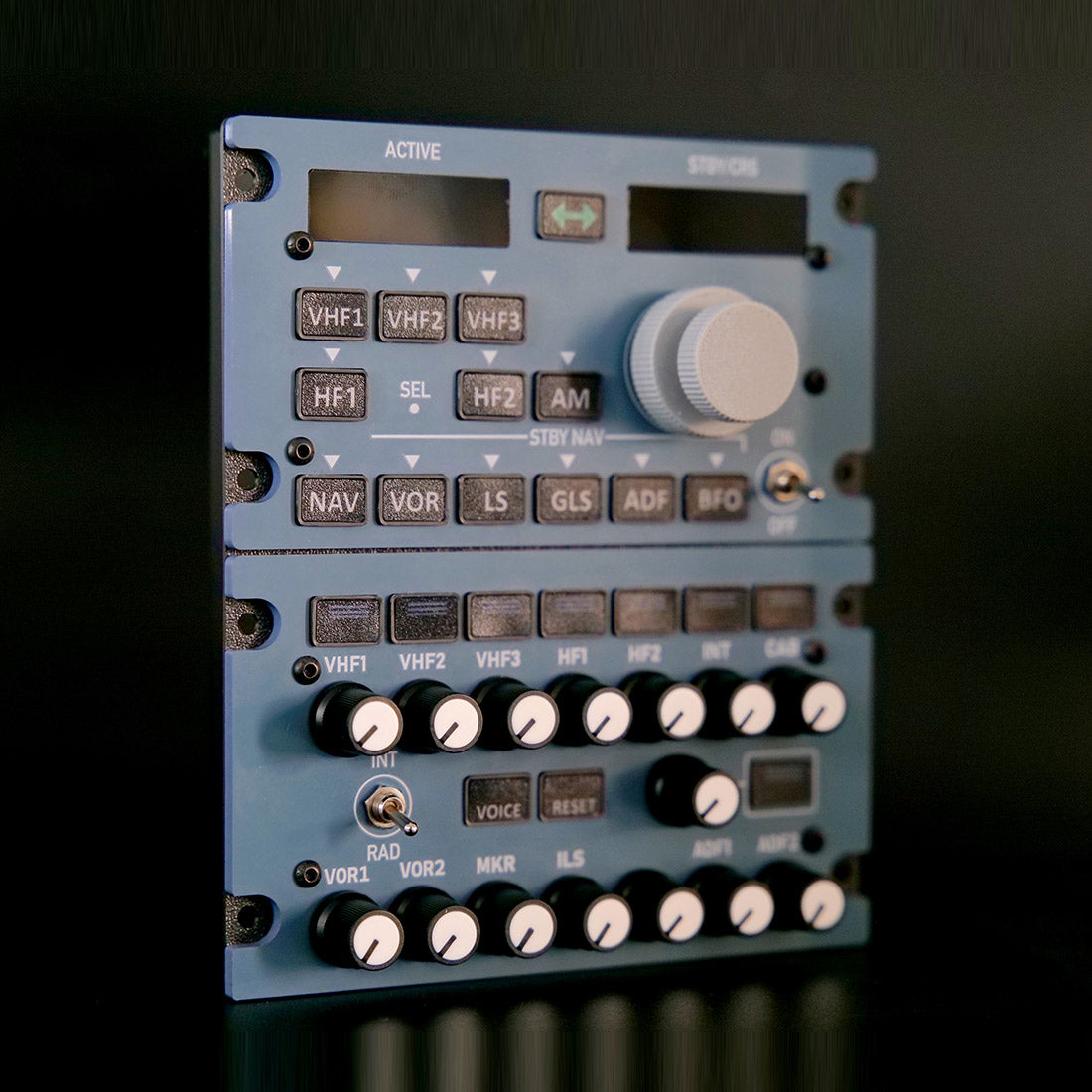 A111 V1.1 1:1完全再現 RMP-ACPパネル MSFS/X-Plane対応 デュアルドライバー フライトシム機器