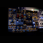 💥B107 B737オーバーヘッドパネル 金属筐体バックライト MSFS/Xplane対応 デュアルドライバー フライトシム機器