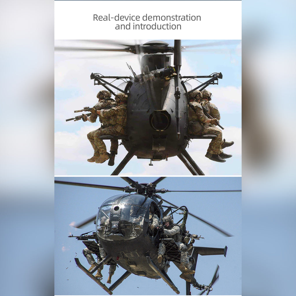 RC ERA C189S 1/28 スケール MD500 2.4G 6CH フライバーレス軍用ラジコンヘリコプター RTF ミリタリーグリーン