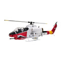 FL500 AH-1 500 クラス 2.4G 6CH スケール RC ヘリコプター FLISHRC L7 フライトコントローラー搭載 RTF モード 2 レッド & ホワイト