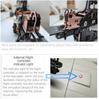 FL500 AH-1 500 クラス 2.4G 6CH スケール RC ヘリコプター FLISHRC L7 フライトコントローラー搭載 RTF モード 2 レッド & ホワイト