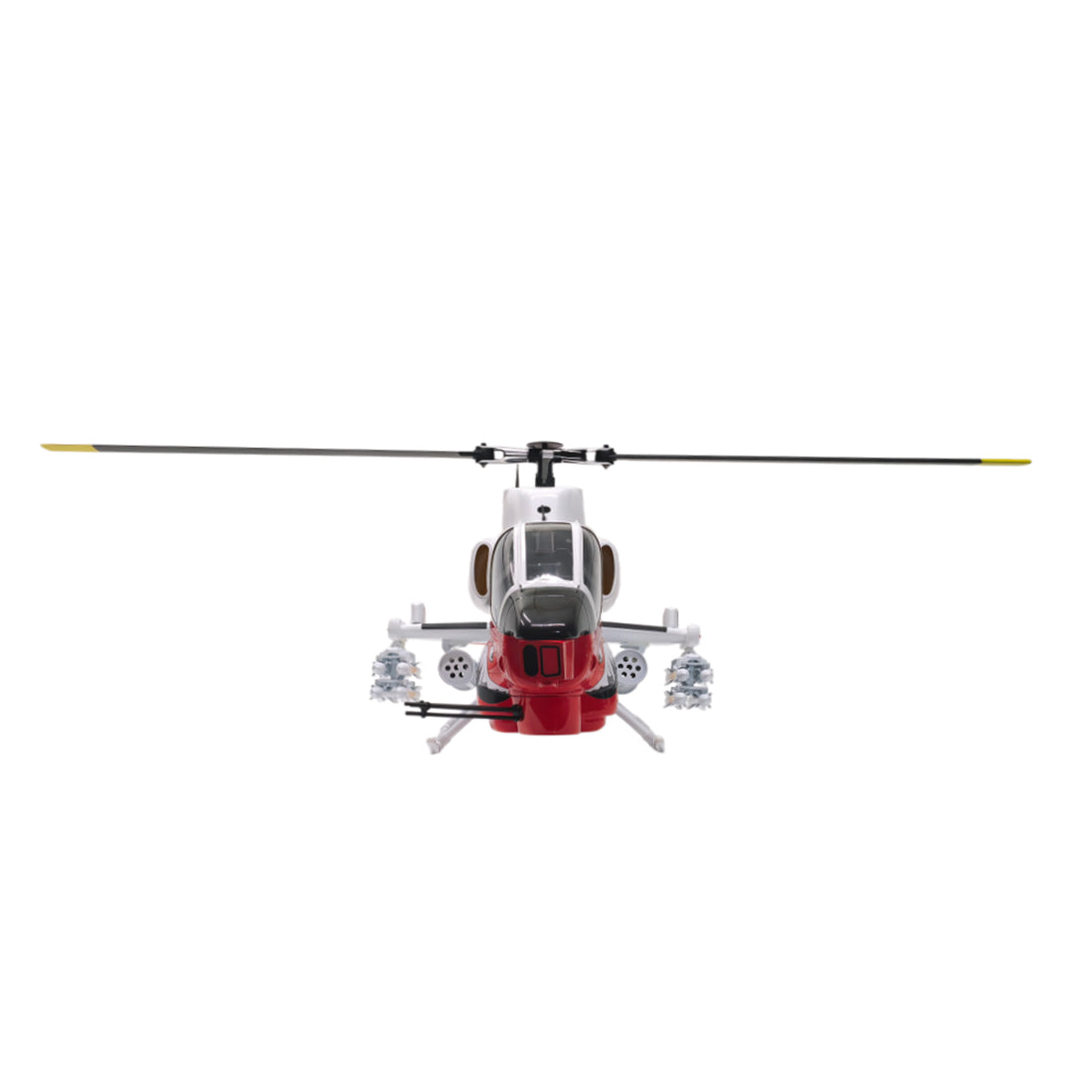 FL500 AH-1 500 クラス 2.4G 6CH スケール RC ヘリコプター FLISHRC L7 フライトコントローラー搭載 RTF モード 2 レッド & ホワイト