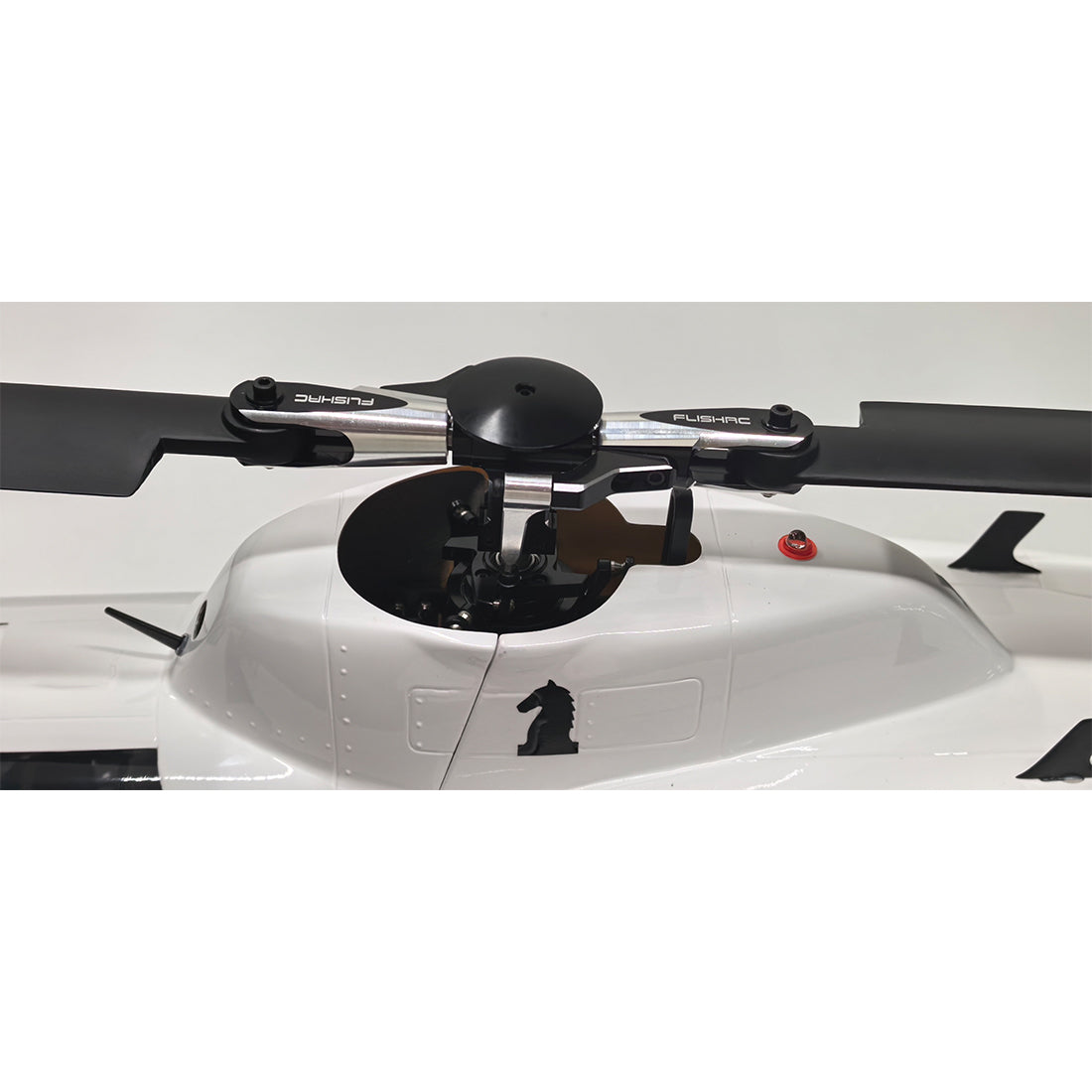 FL500 AH-1 500 クラス 2.4G 6CH スケール RC ヘリコプター FLISHRC L7 フライトコントローラー搭載 RTF モード 2 レッド & ホワイト