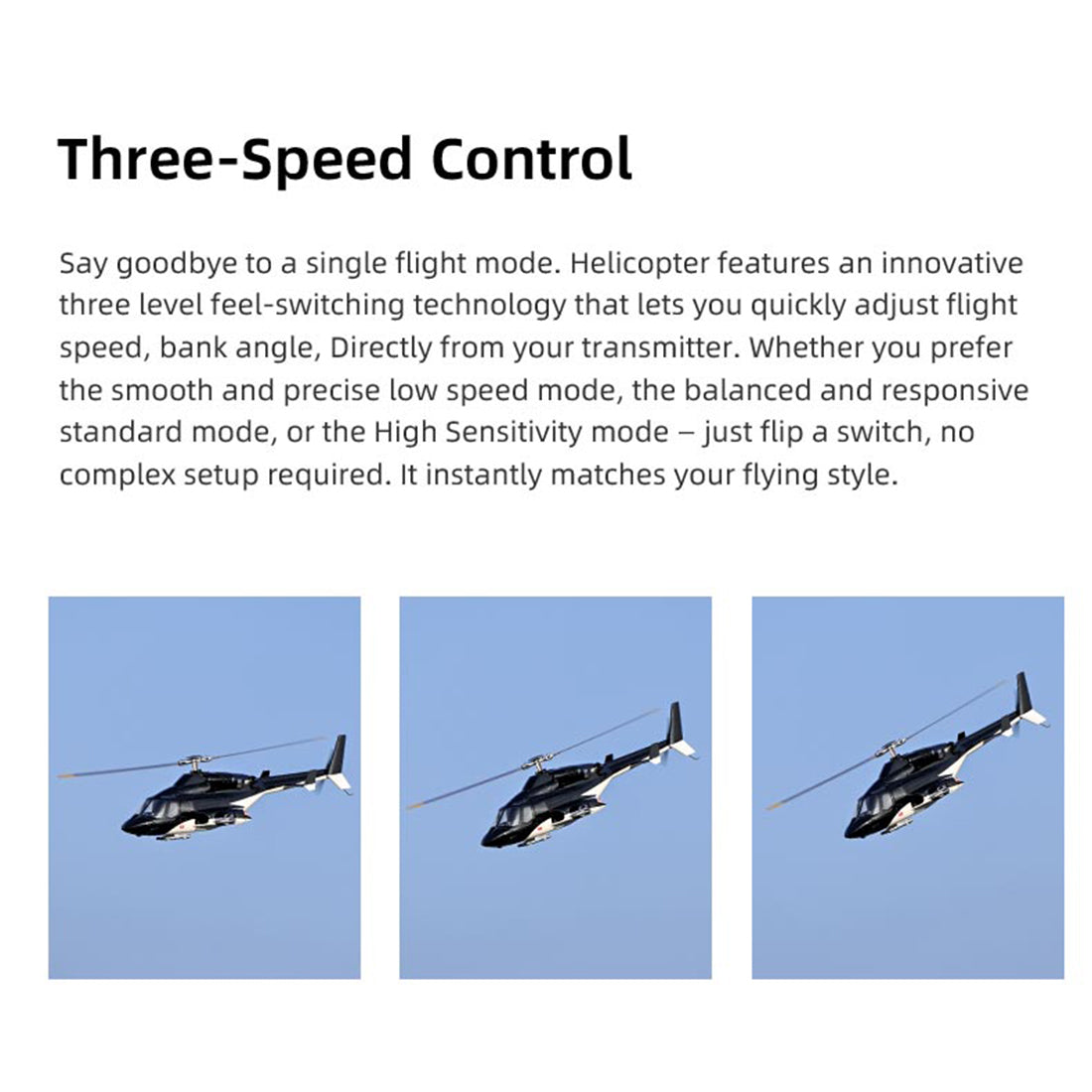 FLYWING Bell222 AIRWOLF 470クラス M1/M2スティック切替 (RTF)