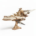 3D 木製・紙製 宇宙戦艦 組み立てキット (912ピース)