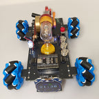RCメカヌムホイール搭載車両を備えたスターリングエンジン模型