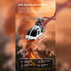 YU XIANG F08S 1/27 スケール Bell206 オプティカルフロー＋GPS測位 Mode1/Mode2 切替 RTF | 技適番号：【219-239056】