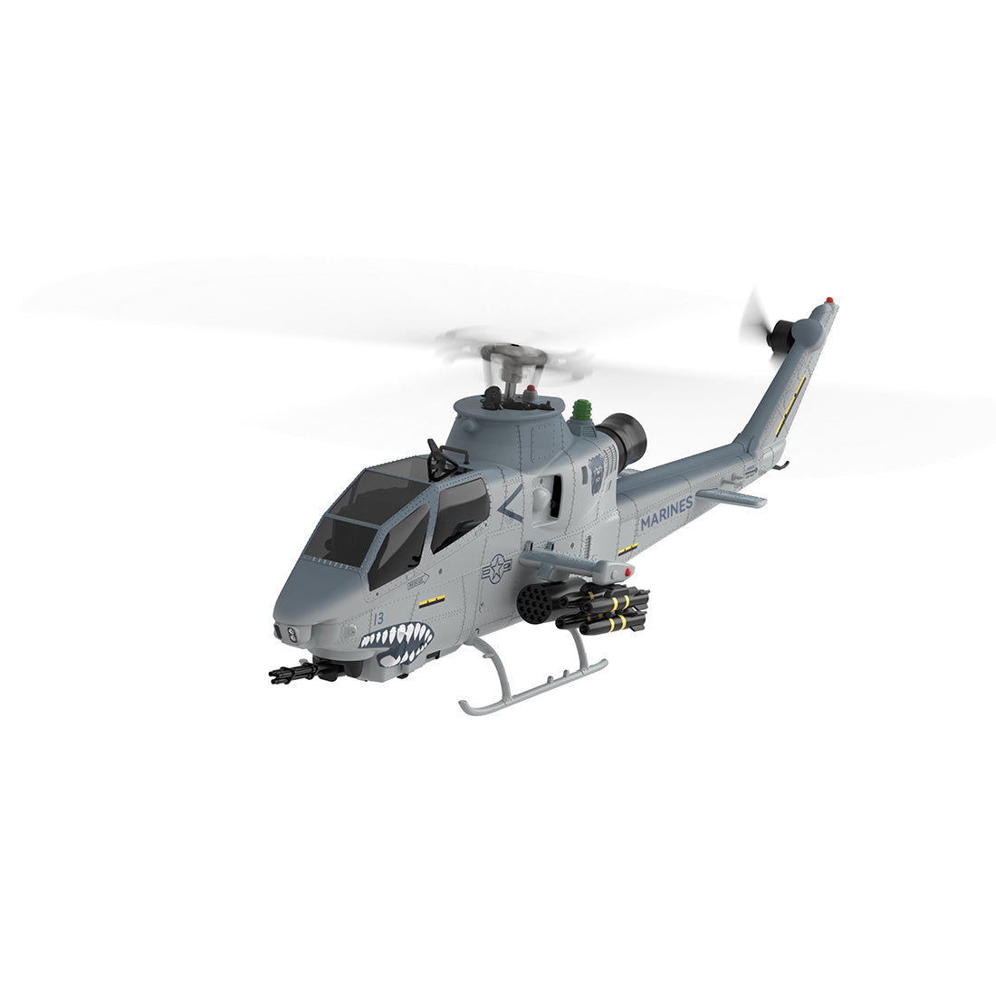 YU XIANG F112S AH-1コブラ 1/40 9CHデュアルブラシレス フライバーレス GPS・LiDAR測位 6Gモード RCヘリ RTF｜技適番号：【219-239056】