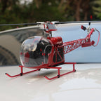 WOLFBUSH BELL‑47 450 サイズ 12CH RC ヘリコプター RTF シルバー｜技適認証取得済み