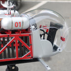 WOLFBUSH BELL‑47 450 サイズ 12CH RC ヘリコプター RTF シルバー｜技適認証取得済み