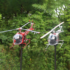 WOLFBUSH BELL‑47 450 サイズ 12CH RC ヘリコプター RTF シルバー｜技適認証取得済み