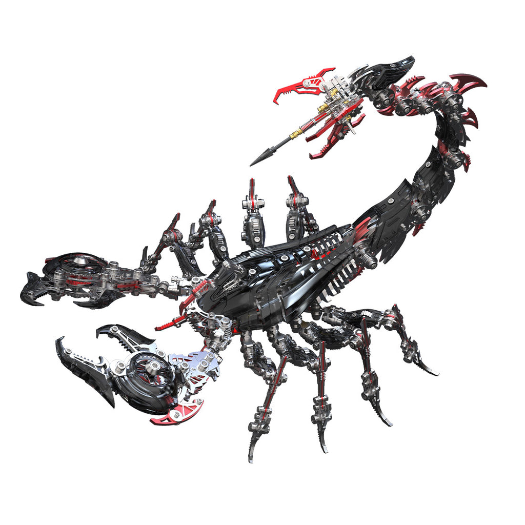 Shadowstrike 3Dメタル&PC 機械ウォースコーピオン 1073PCS サイバーパンク組立模型 多関節可動 4色展開