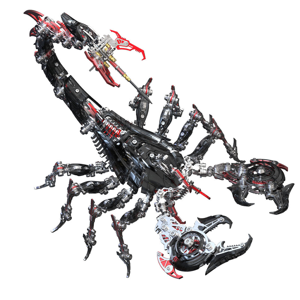 Shadowstrike 3Dメタル&PC 機械ウォースコーピオン 1073PCS サイバーパンク組立模型 多関節可動 4色展開
