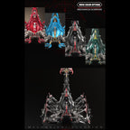 Shadowstrike 3Dメタル&PC 機械ウォースコーピオン 1073PCS サイバーパンク組立模型 多関節可動 4色展開