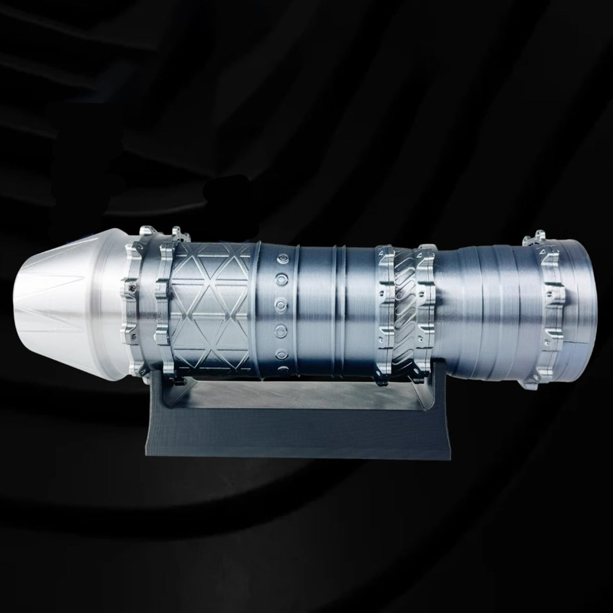 SKYMECHMAN 1/18スケール WS-15ターボファンエンジン模型 3Dプリント 電動可動 DIY組立キット
