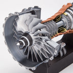 SKYMECHMAN TR900 ターボファンエンジン模型 3Dプリント 電動可動 DIY組立キット