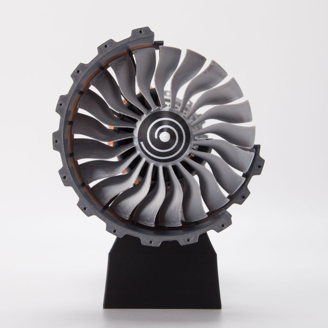 SKYMECHMAN TR900 ターボファンエンジン模型 3Dプリント 電動可動 DIY組立キット