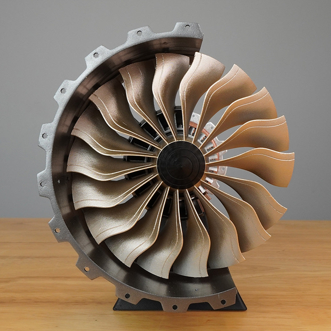 SKYMECHMAN 1/20スケール TR900ターボファンエンジン模型 DIY組立キット A380搭載エンジン忠実再現