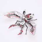 スチームパンク メカニカル昆虫 DIY 金属組立キット 接着剤不要 可動ギア 3D メタルパズル
