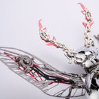 スチームパンク メカニカル昆虫 DIY 金属組立キット 接着剤不要 可動ギア 3D メタルパズル