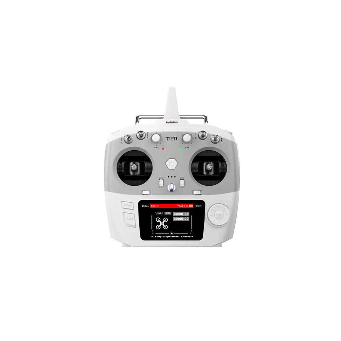 T12D 12CH フルプロポーション ラジコン送信機 R16SM受信機付 ELRS 2.4GHz｜技適シール