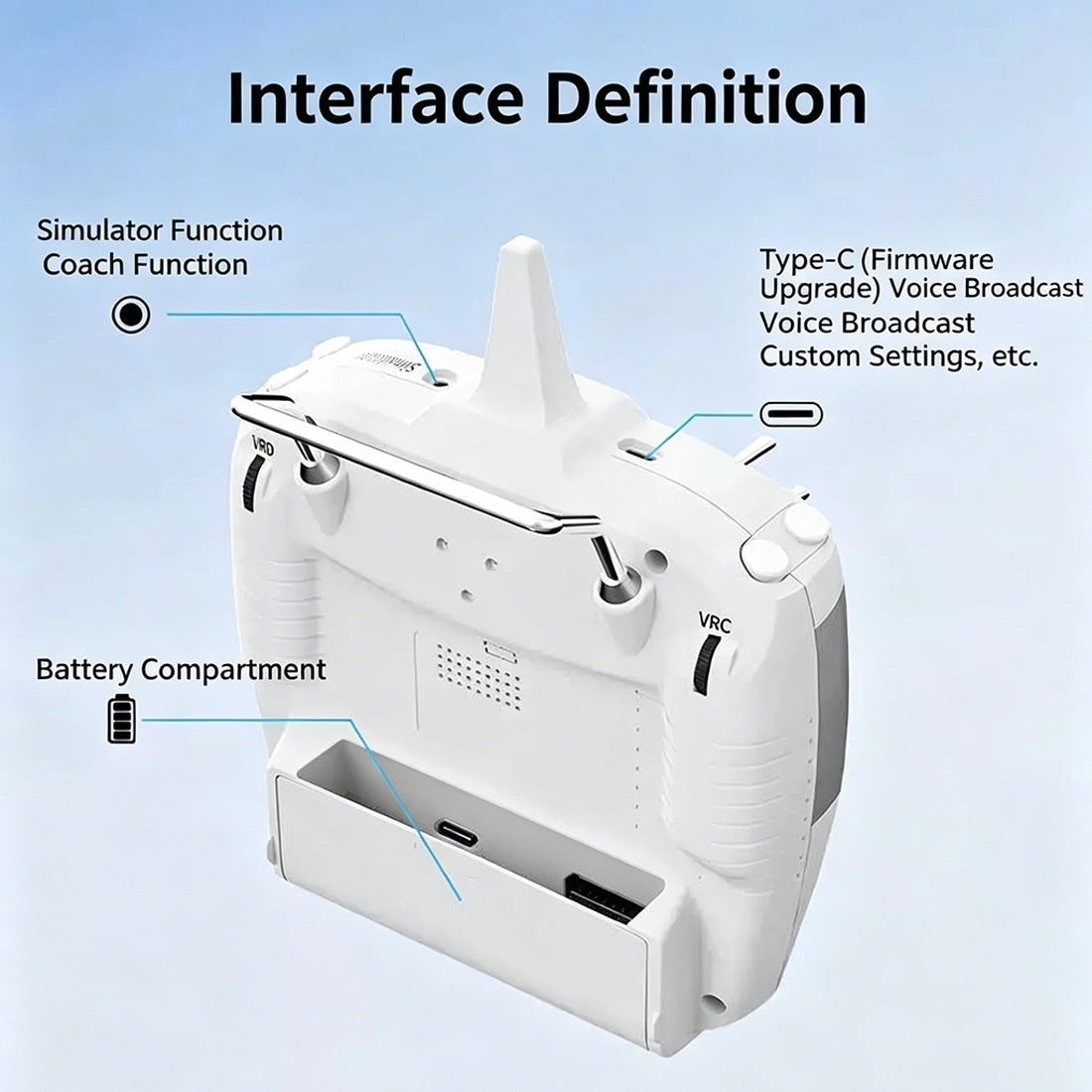 T12D 12CH フルプロポーション ラジコン送信機 R16SM受信機付 ELRS 2.4GHz｜技適シール