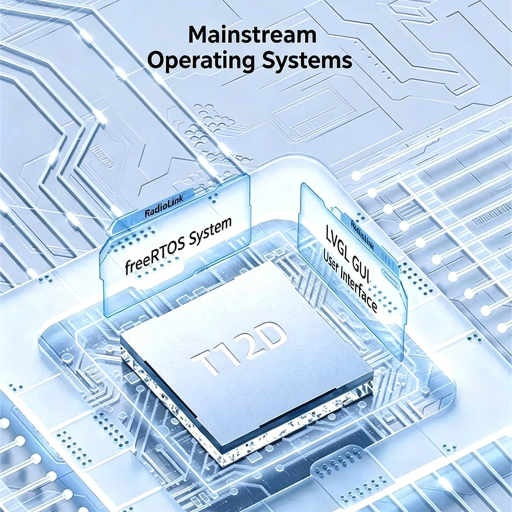 T12D 12CH フルプロポーション ラジコン送信機 R16SM受信機付 ELRS 2.4GHz｜技適シール