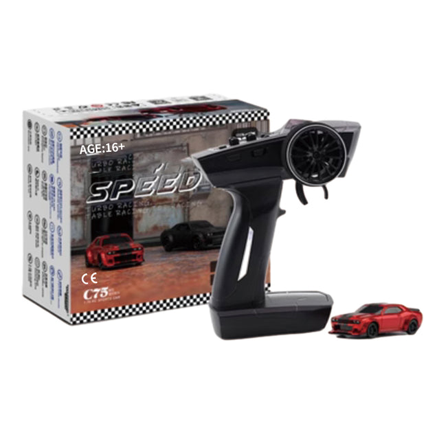 TURBO RACING C75 1/76 RCレーシングカー 2.4G 4CH リアドライブ RTRバージョン