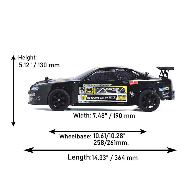 1/10 VRX RH1003ニトロRCカー｜CY18メタノールエンジン 最高60km/h 2.4G干渉防止 4WDオンロード 精密サーボ搭載 RTR|RTRHOBBYJP