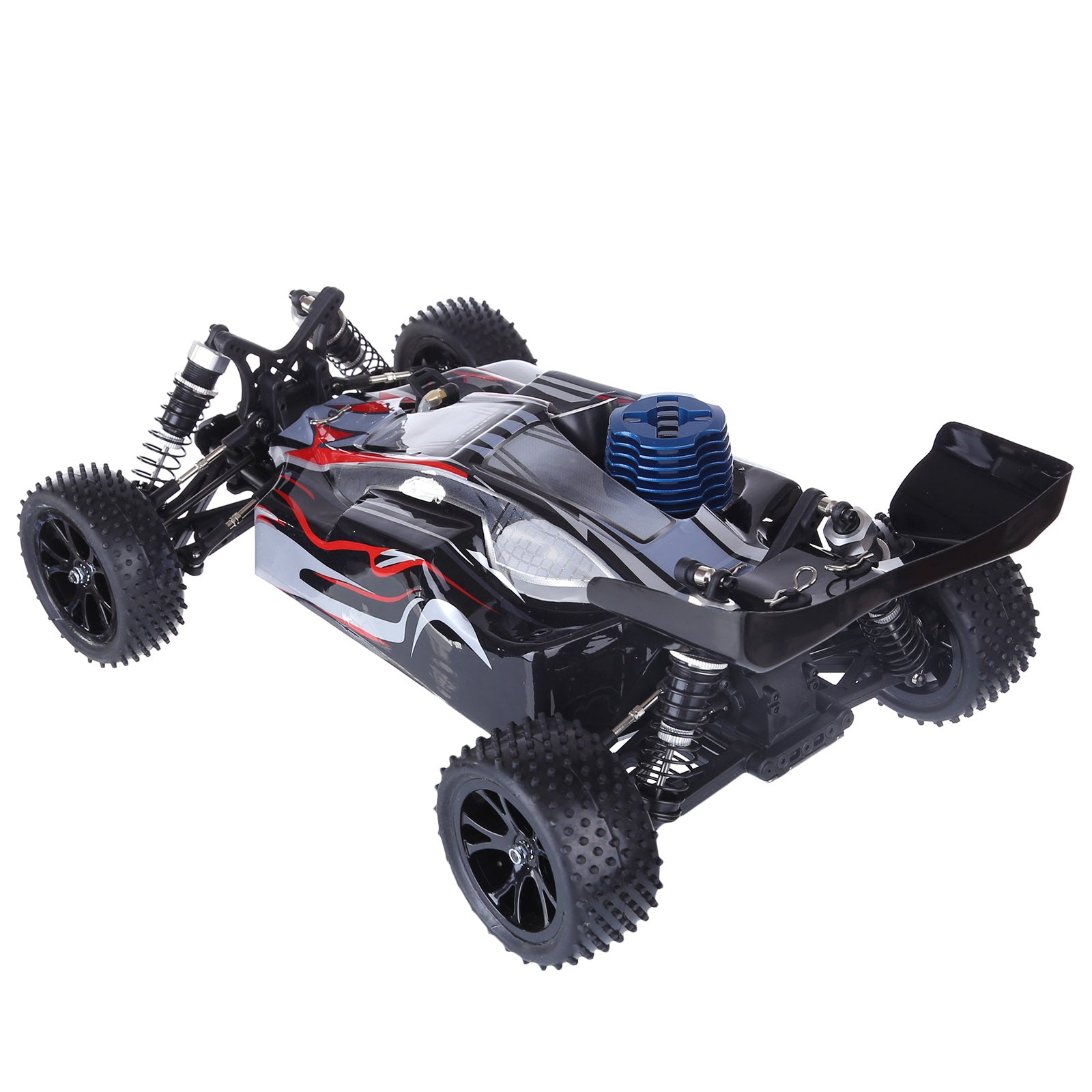 VRX RH1006 1/10ニトロRCカー｜4WD駆動 2.4G遠隔操作 防水設計 6061-T6アルミ材 改造可能 RTR
