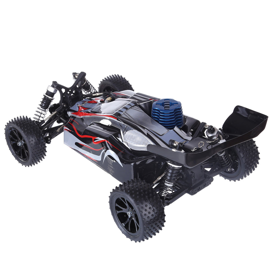 VRX RH1006 1/10ニトロRCカー｜4WD駆動 2.4G遠隔操作 防水設計 6061-T6アルミ材 改造可能 RTR