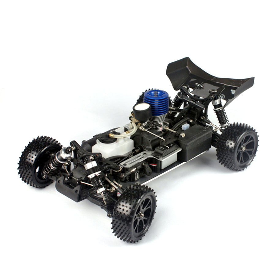 VRX RH1006 1/10ニトロRCカー｜4WD駆動 2.4G遠隔操作 防水設計 6061-T6アルミ材 改造可能 RTR