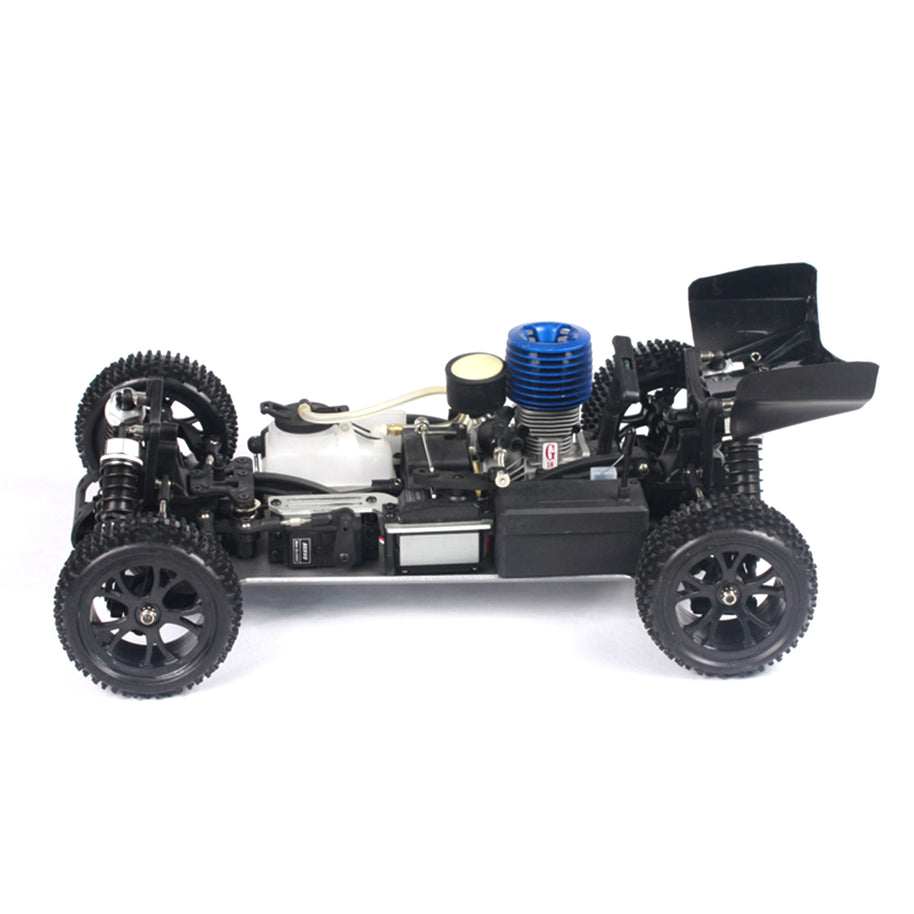 VRX RH1006 1/10ニトロRCカー｜4WD駆動 2.4G遠隔操作 防水設計 6061-T6アルミ材 改造可能 RTR