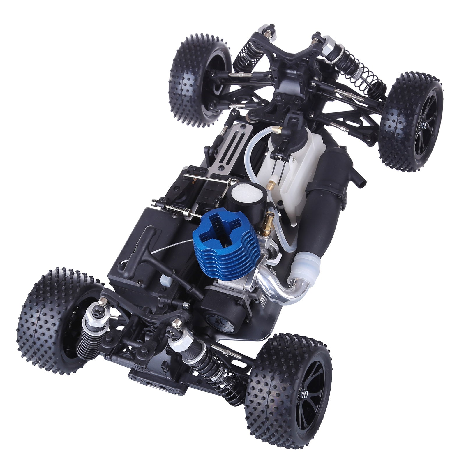 VRX RH1006 1/10ニトロRCカー｜4WD駆動 2.4G遠隔操作 防水設計 6061-T6アルミ材 改造可能 RTR