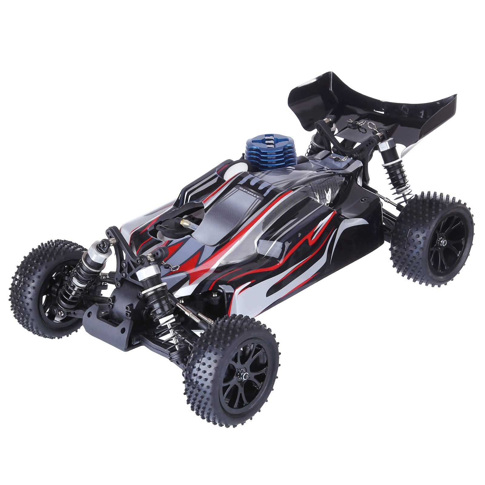 VRX RH1006 1/10ニトロRCカー｜4WD駆動 2.4G遠隔操作 防水設計 6061-T6アルミ材 改造可能 RTR