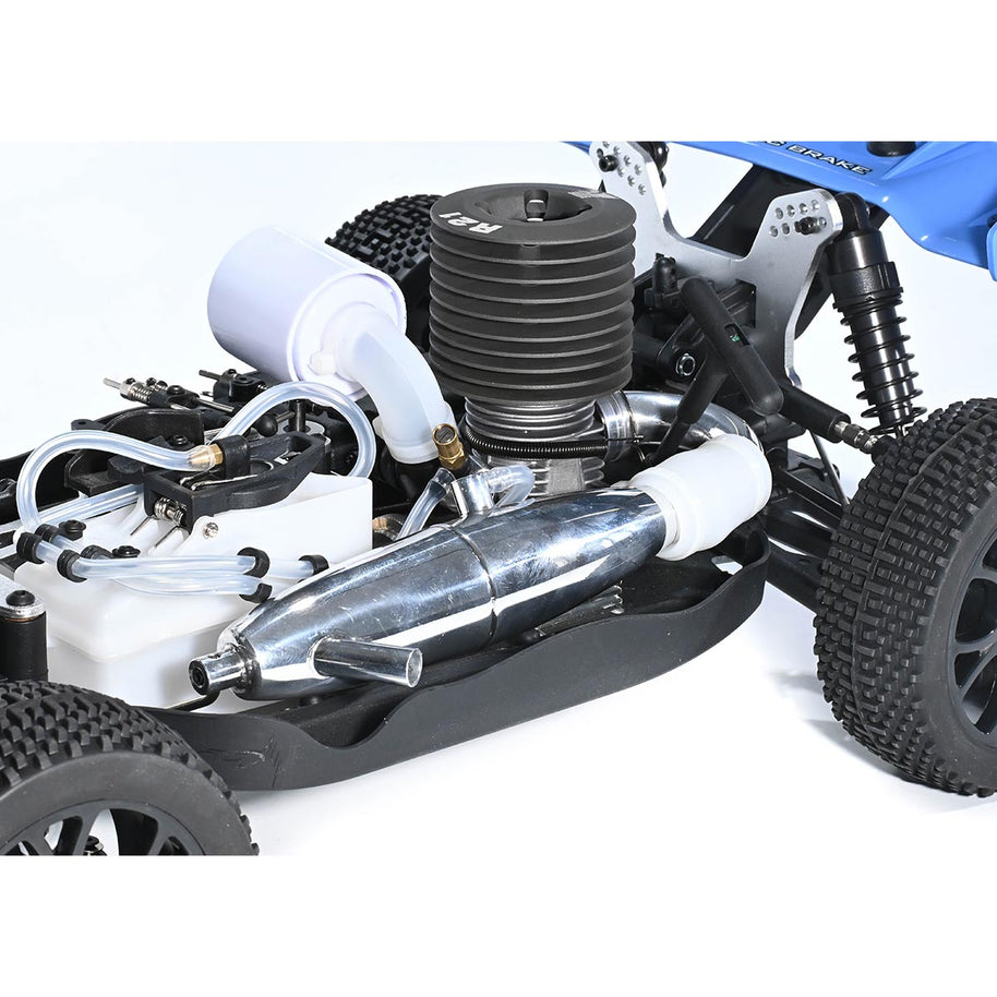 VRX RH802 1/8ニトロRCカー｜4WD四輪駆動 最高70KM/H SH.21エンジン 2.4G長距離操作 オフロードラジコン ブルー|RTRHOBBYJP