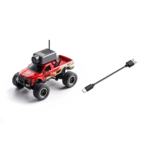 WL 1/64スケール APP自動ペアリング FPVミニRCトラック WIFIカメラ リモコン付き RTR | RTRHOBBYJP