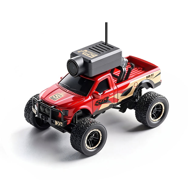 WL 1/64スケール APP自動ペアリング FPVミニRCトラック WIFIカメラ リモコン付き RTR