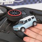 WL 1/64 FPVミニRCカー APP自動ペアリング WIFI制御 収納ケース・トレーラー付き RTRバージョン