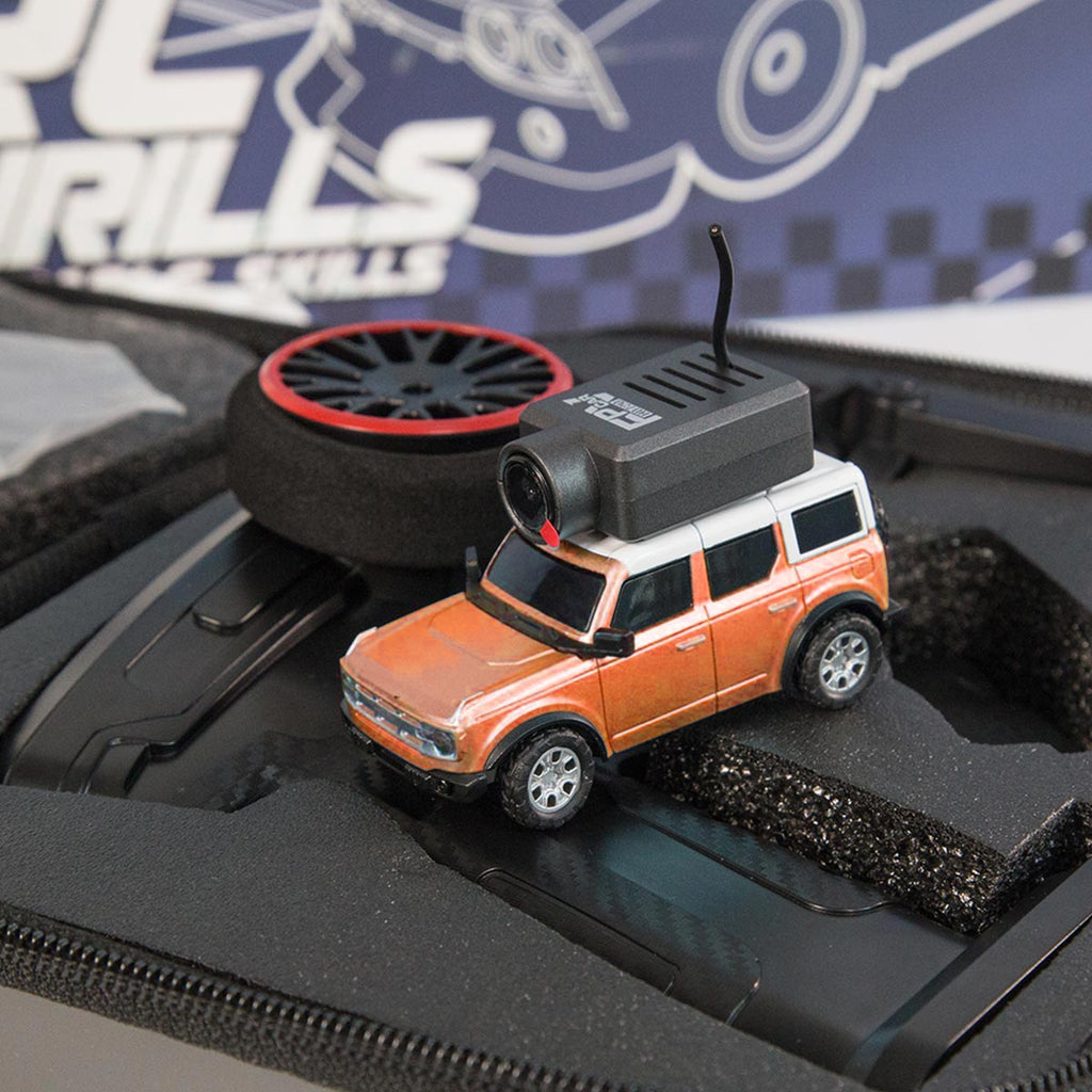 WL 1/64 FPVミニRCカー APP自動ペアリング WIFI制御 収納ケース・トレーラー付き RTRバージョン