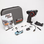 WL 1/64 FPVミニRCカー APP自動ペアリング WIFI制御 収納ケース・トレーラー付き RTRバージョン