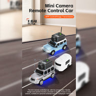 WL 1/64 FPVミニRCカー APP自動ペアリング WIFI制御 収納ケース・トレーラー付き RTRバージョン