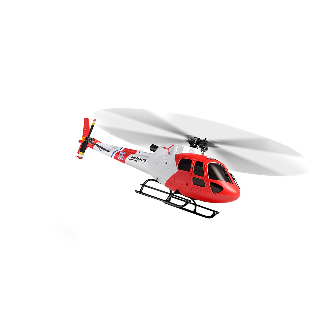 WL AS350 2.4G 4CH 3枚羽根フライバーレス リアルスケールRCヘリコプター｜気圧式高度保持・オプティカルフロー位置決め・ワンキー離着陸対応（RTF完成品）
